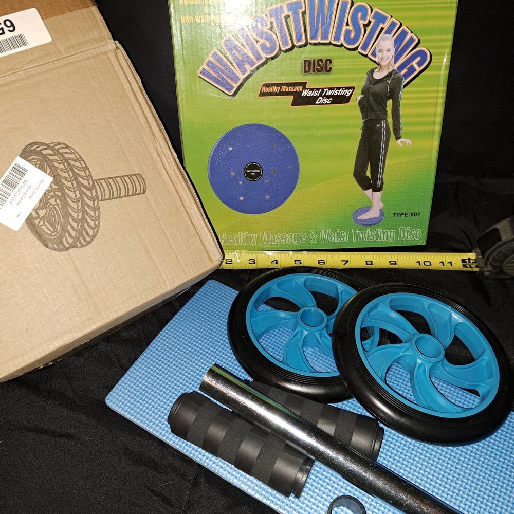 ABS Wheel with Mat PLUS Waiste Twister Disk